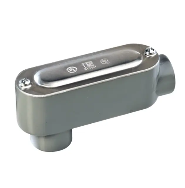 [OLB-0088C] Caja Condulet tipo LB de 3/4" (19.05 mm) Incluye tapa y tornillos.