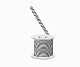 [SRET318CAM] Cable de Retenida 7 Hilos , Resistencia 600 kg, Diámetro 1/8" (Metro).